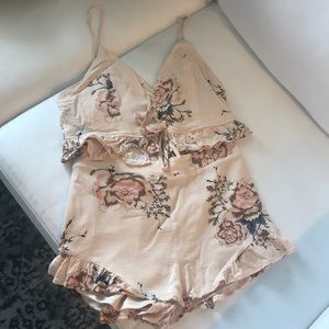 Tobi Two Piece Floral Set